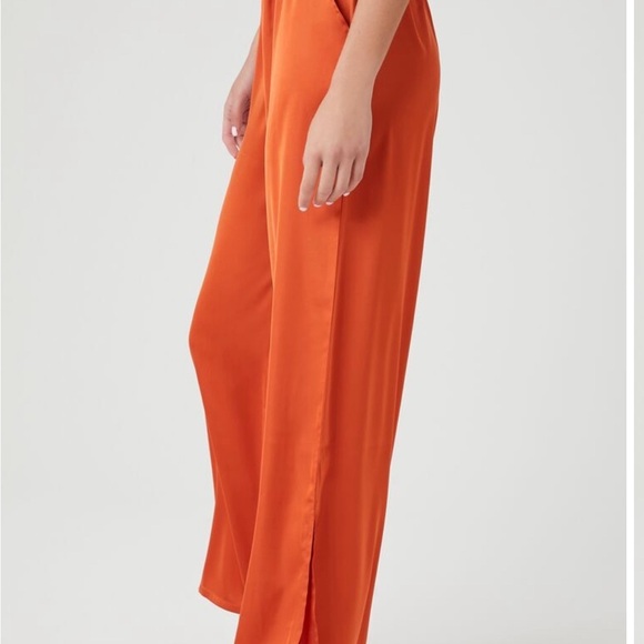 Satin Wide Leg Pants NWT! - Picture 2 of 8